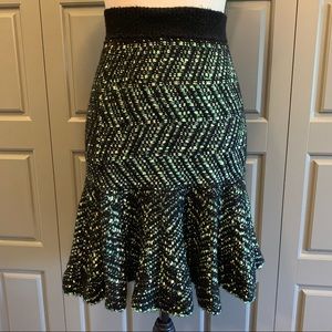 Moth Peplum Sweater Skirt